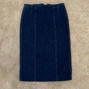 J.Crew jeans skirt size 6 perfect condition